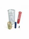 Best selling durable using metal flat wire compression spring multi-colorsteel compression spring